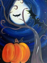 Load image into Gallery viewer, Diamond Art/ Painting Happy Halloween Pumpkin Full Square Drill