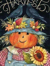 Load image into Gallery viewer, Diamond Art/ Painting Happy Halloween Pumpkin Full Square Drill