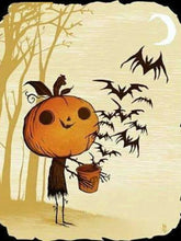 Load image into Gallery viewer, Diamond Art/ Painting Happy Halloween Pumpkin Full Square Drill