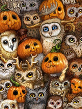 Load image into Gallery viewer, Diamond Art/ Painting Happy Halloween Pumpkin Full Square Drill
