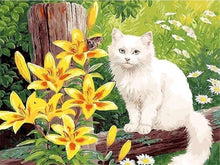 Load image into Gallery viewer, 5D Diamond Painting Cat Full Square /Round Diamond