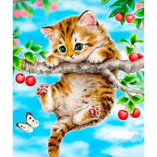 Load image into Gallery viewer, 5D Diamond Painting adorable cats Animals Wall Full Square drill