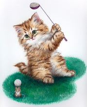 Load image into Gallery viewer, 5D Diamond Painting adorable cats Animals Wall Full Square drill