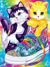 Load image into Gallery viewer, 5D Diamond Painting adorable cats Animals Wall Full Square drill
