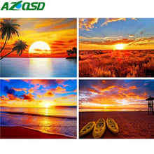 Load image into Gallery viewer, Full Drill Diamond Embroidery Sunset Diamond Painting Scenery
