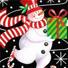 Load image into Gallery viewer, 5d Diamond Art /Diamond Painting Full Square drill Snowman
